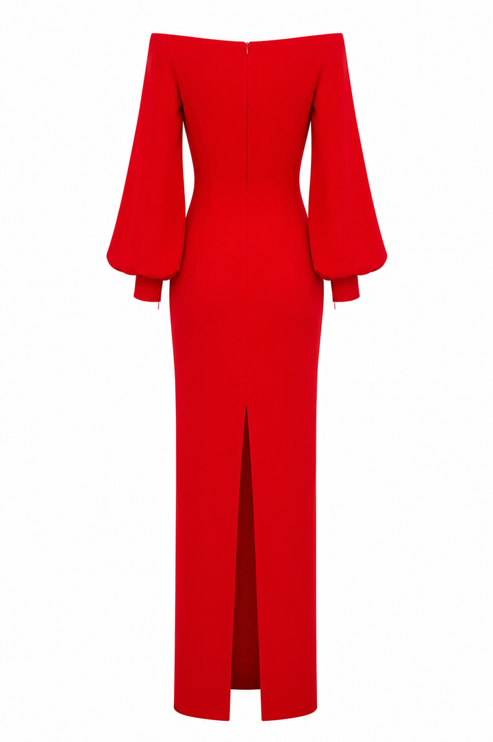 Scarlet Grace Maxi Dress – Radiance