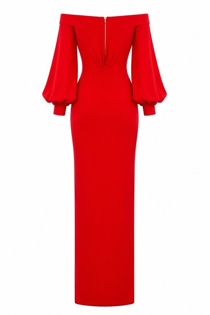 Scarlet Grace Maxi Dress – Radiance
