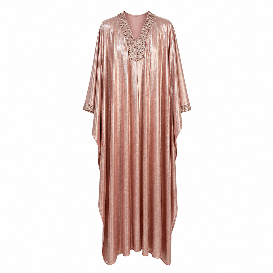 Black Embellished Kaftan Maxi Dress – NOURÉA