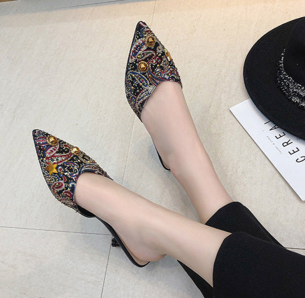 Geplooide top met uitlopende mouwen en maxi-rok set met tailleband – Rosiny 