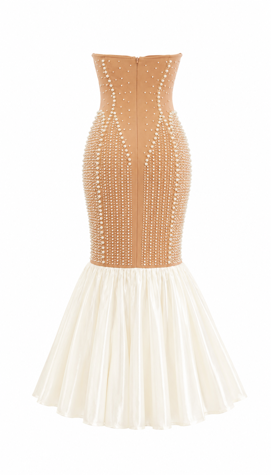 Pearl Mermaid Cocktail Dress - Glamour