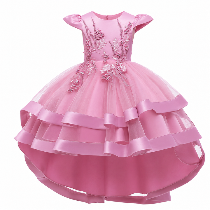 Elegant High-Low Princess Dress for Girls - Collection