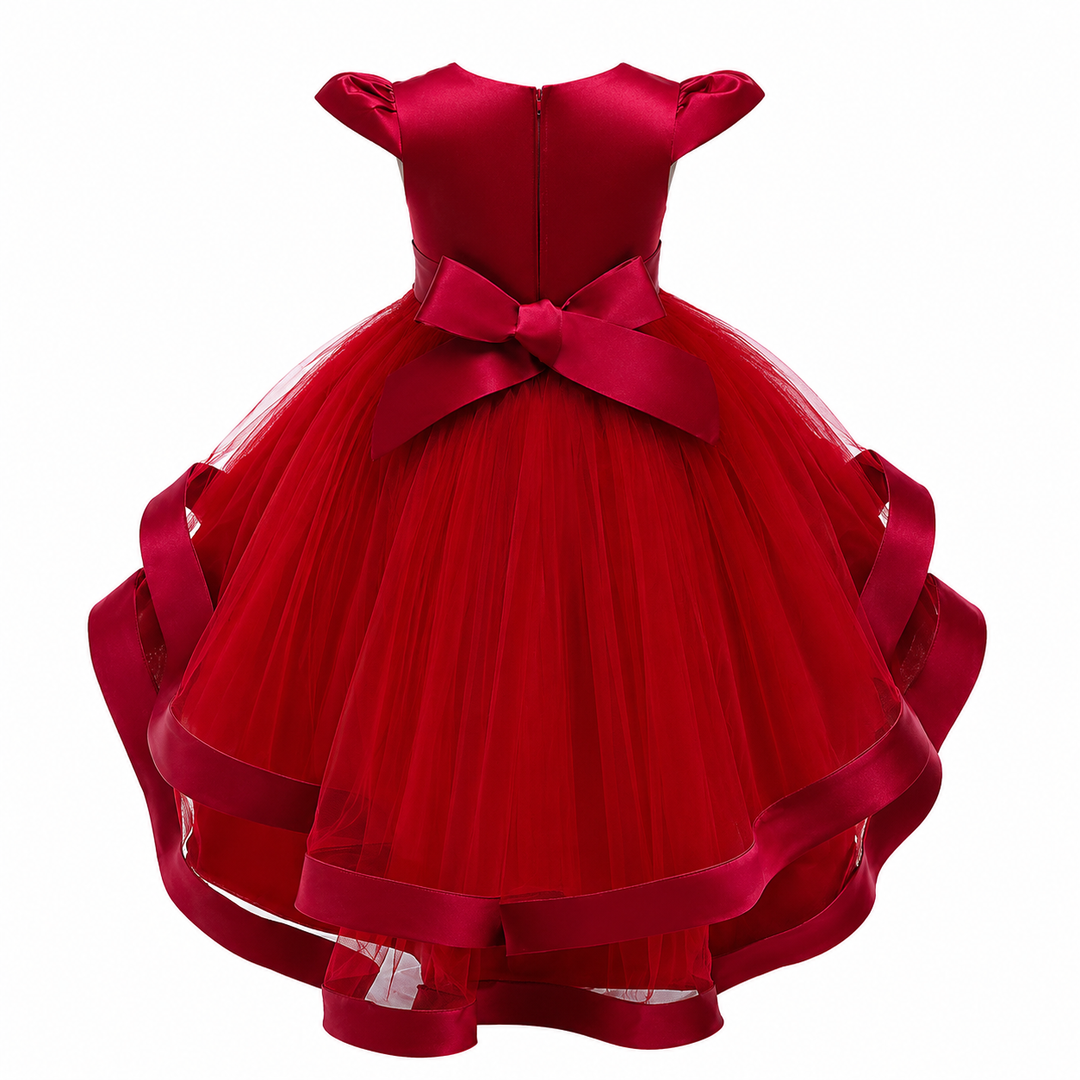 Elegant High-Low Princess Dress for Girls - Collection