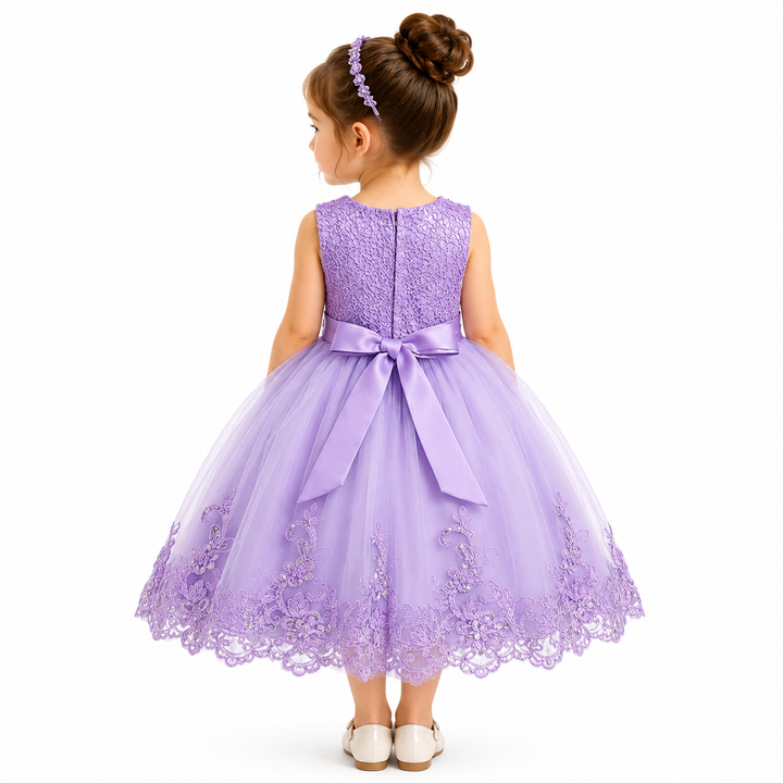 Princess Lace Tulle Dress for Girls - Fairy