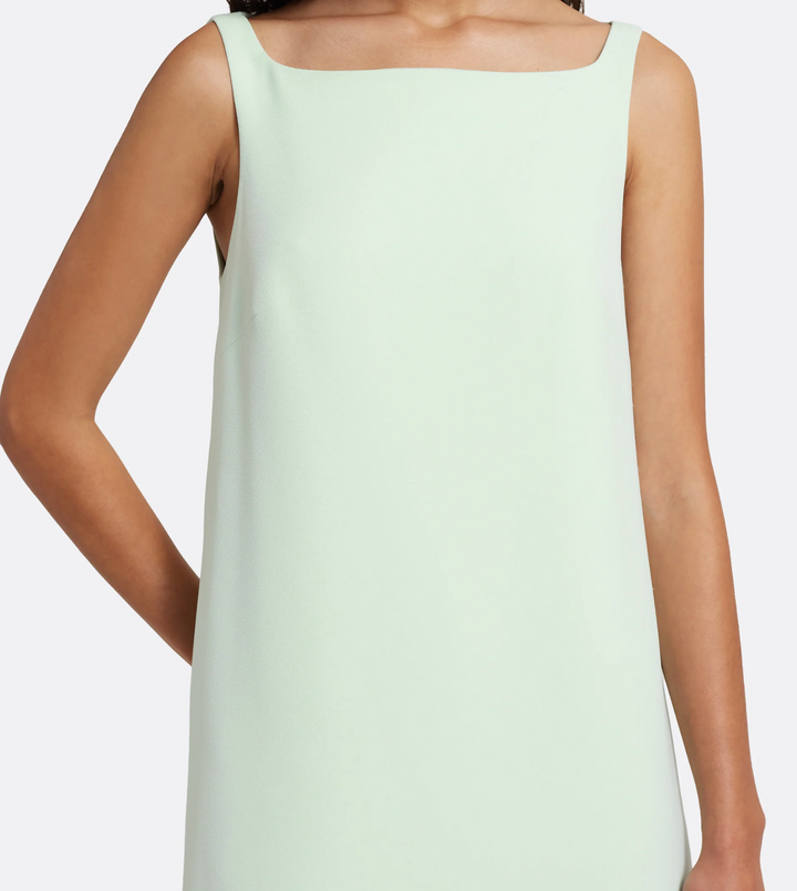 Minimalist Mint Sleeveless Maxi Dress - Elara
