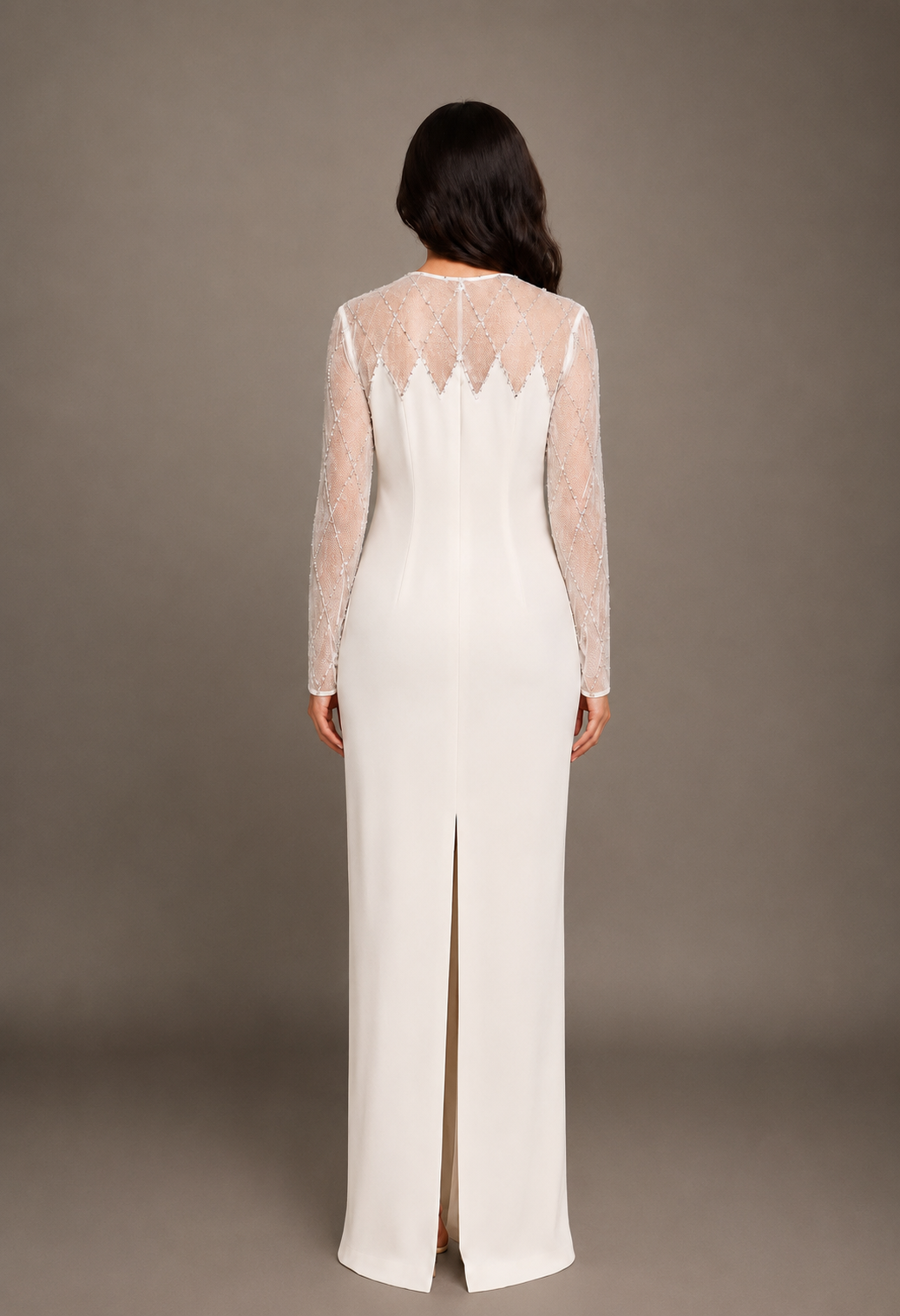 Crystal Embellished Maxi Dress - Serenity