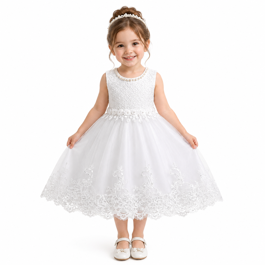 Princess Lace Tulle Dress for Girls - Fairy