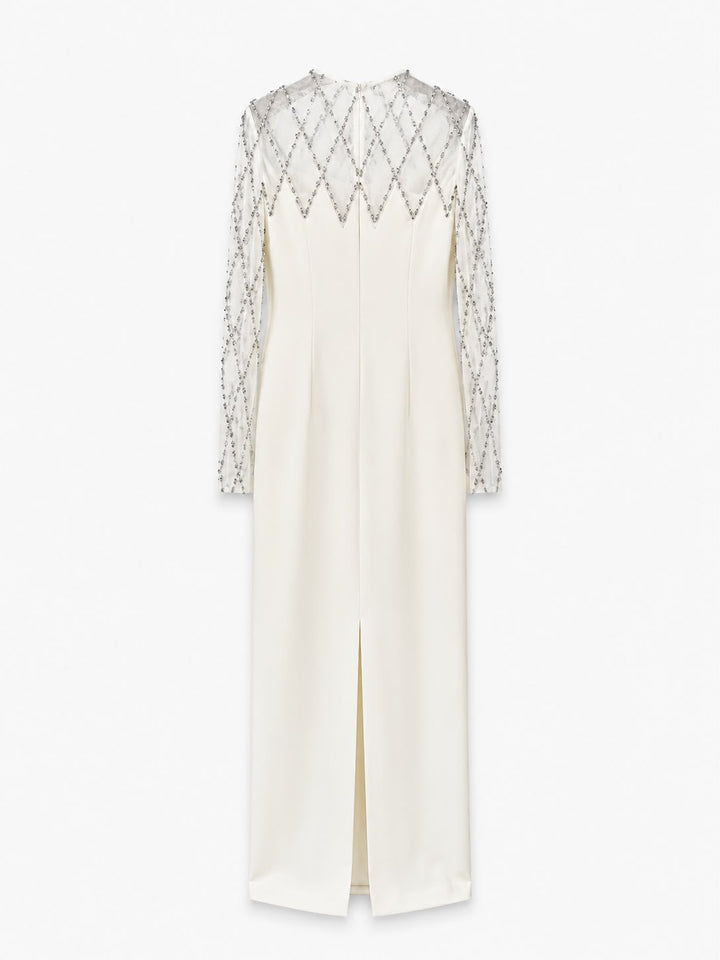Crystal Embellished Maxi Dress - Serenity