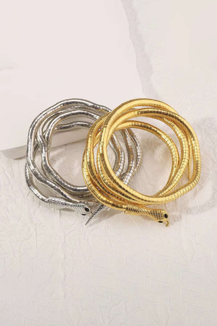 Shape-shifting Snake Chain Necklace