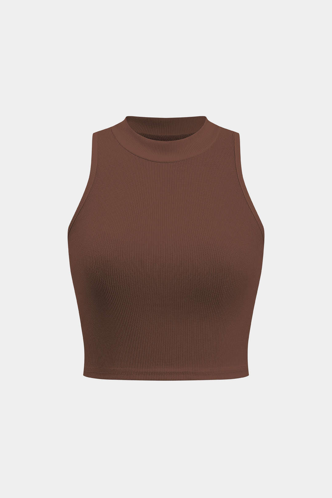 Basic Textured Sleeveless Tank Top