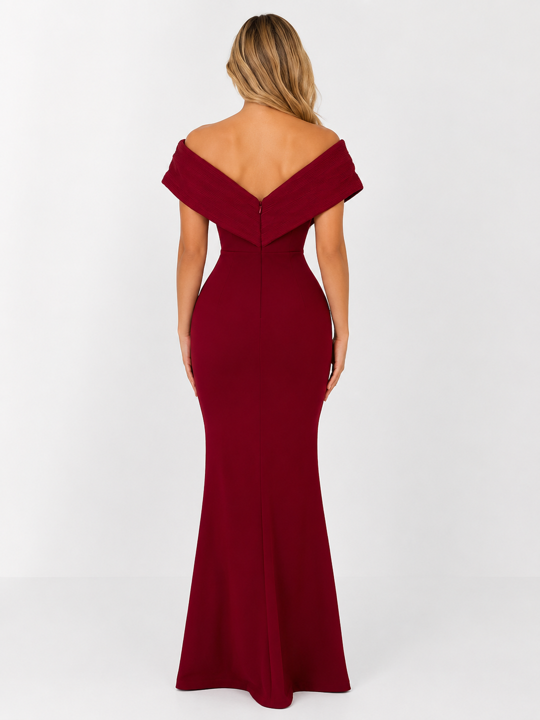 Royal Off-Shoulder Evening Gown - Radiance