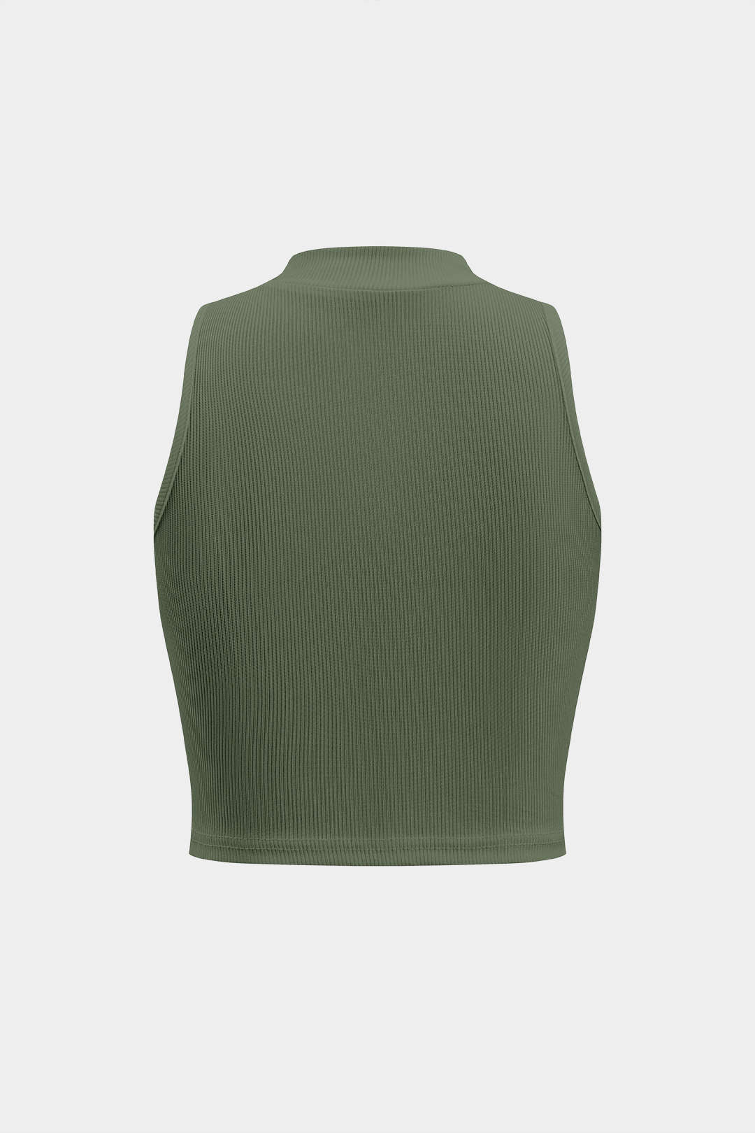 Basic Textured Sleeveless Tank Top