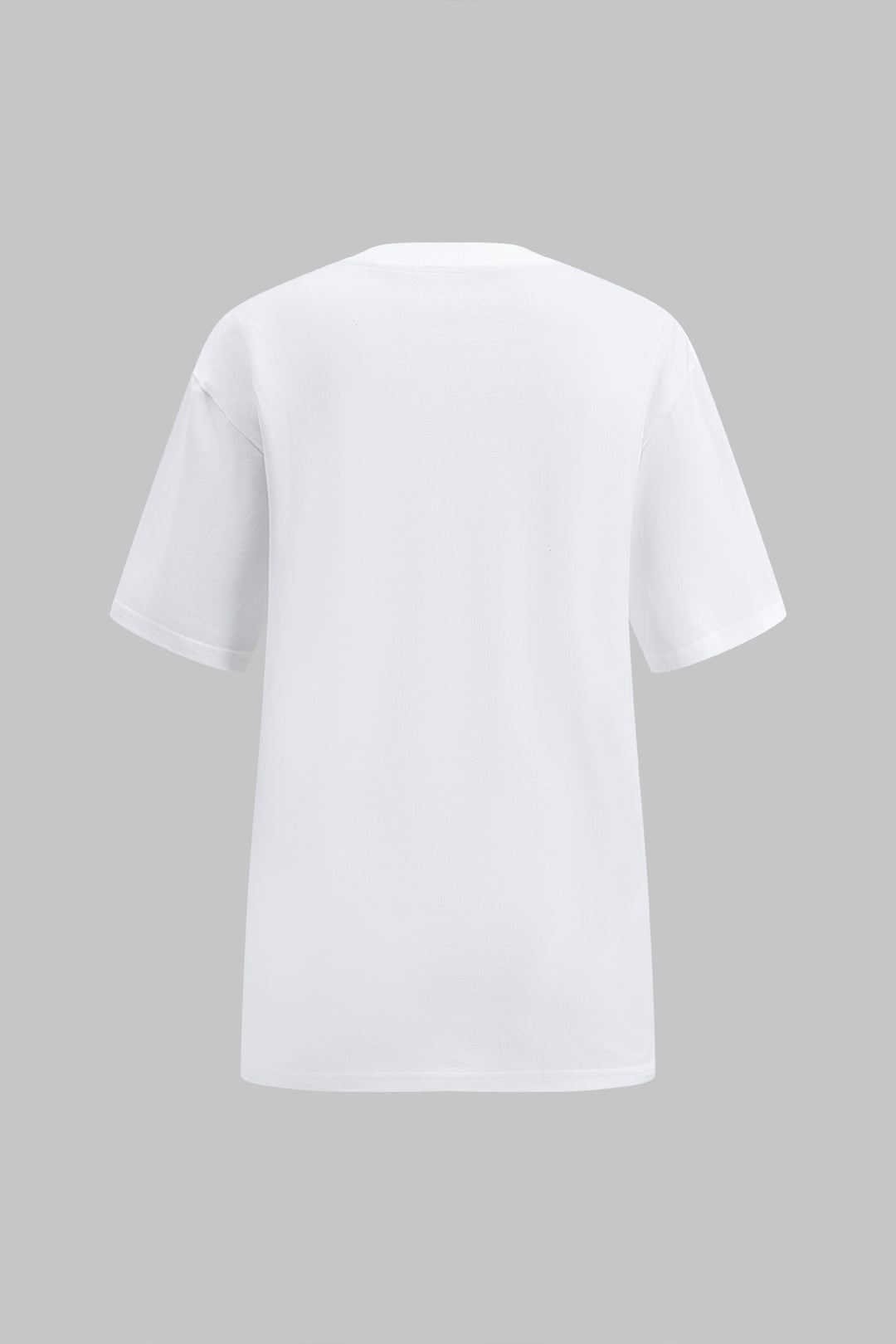 Letter Print Short Sleeve T-Shirt