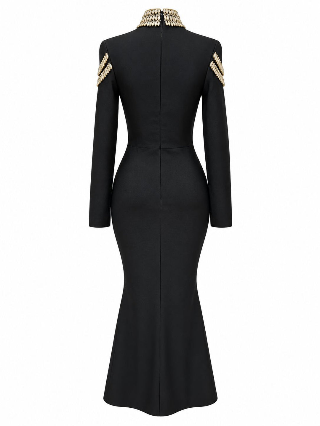Royal Crystal Embellished Mermaid Dress - Luxe