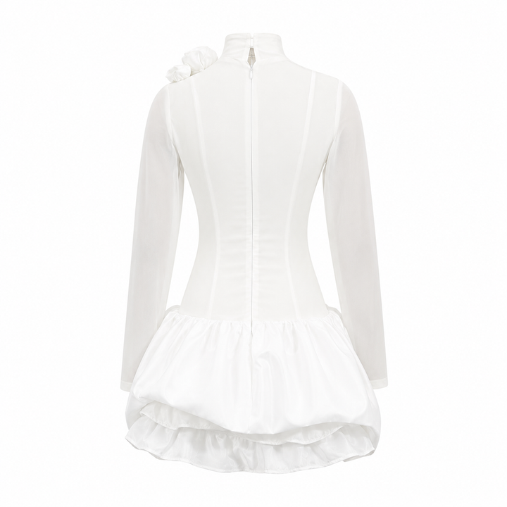 Elegant Floral Mini Dress - Blossom