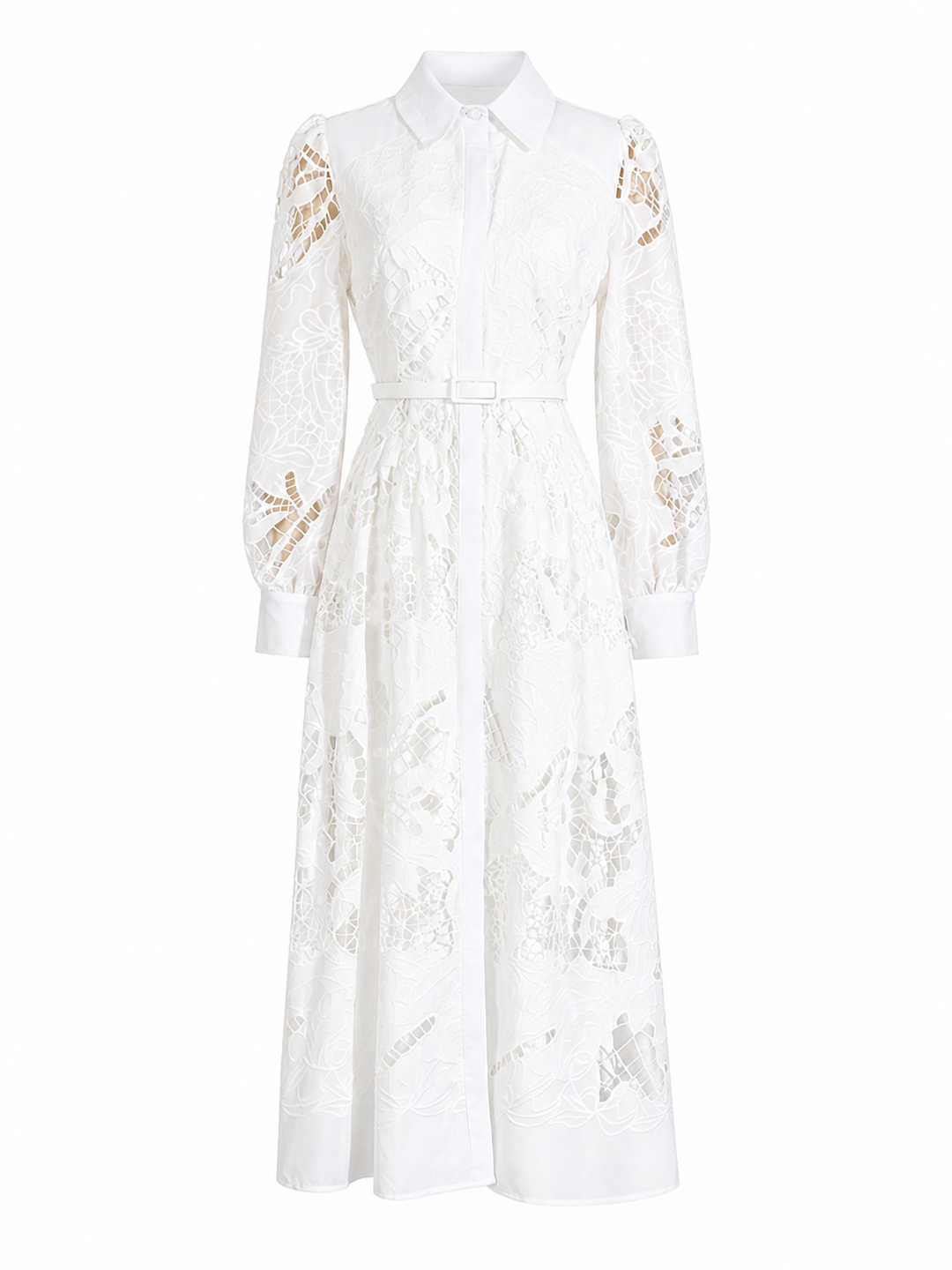 Lace Shirt Dress - Grace