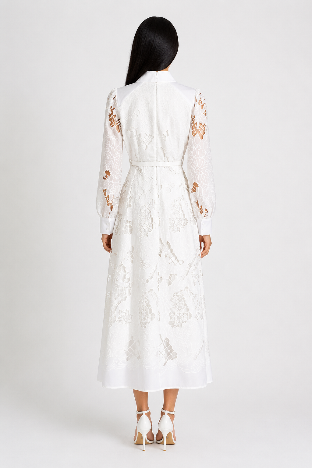 Lace Shirt Dress - Grace