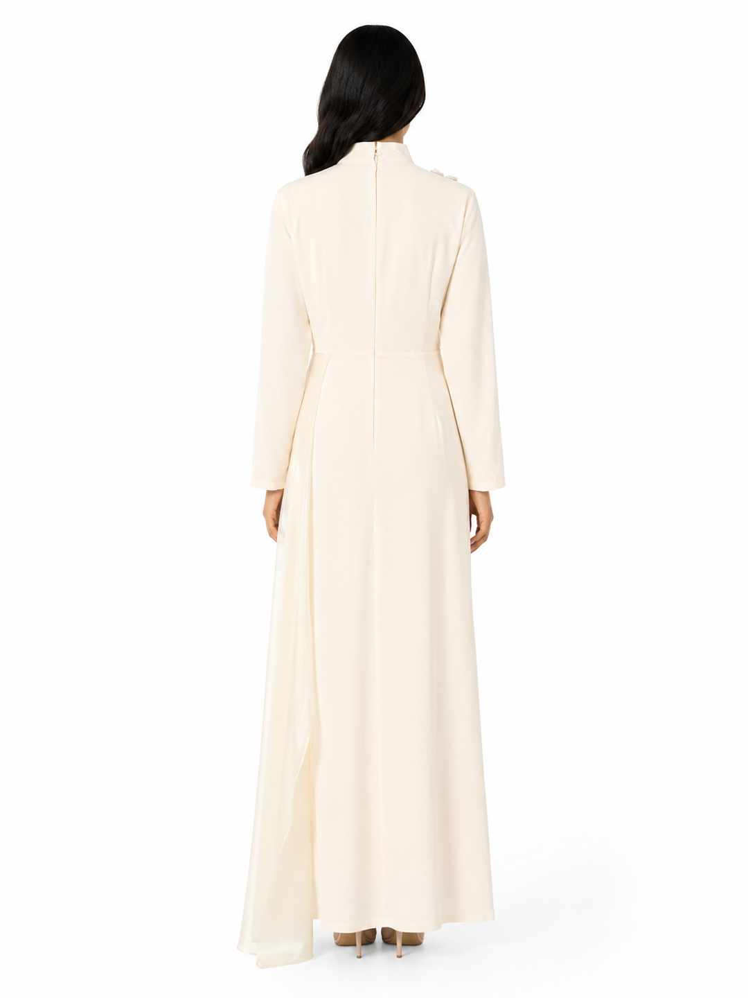 Embellished Sash Maxi Dress - Midnight