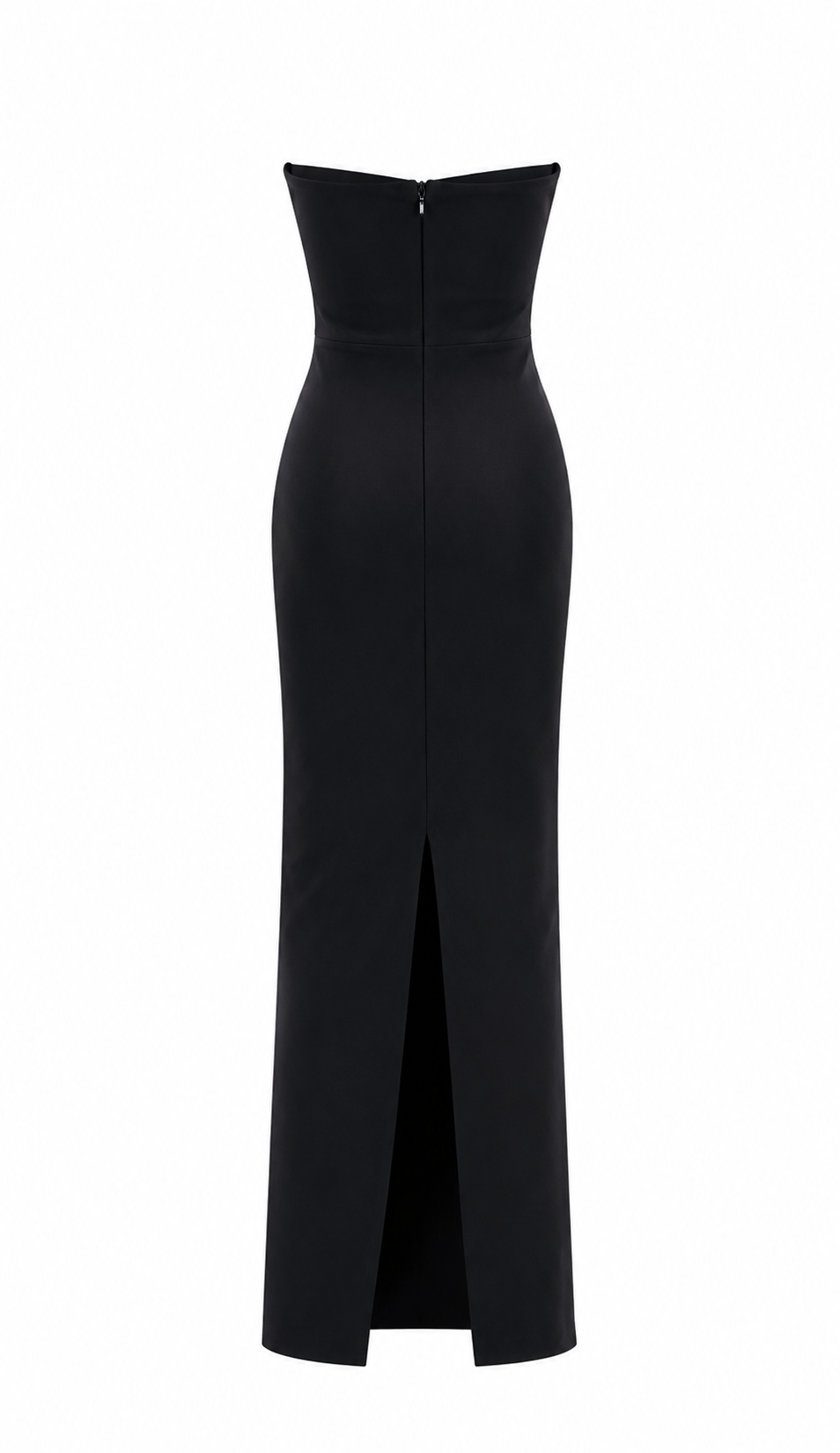 Royal Ruby Embellished Column Dress - Majesty