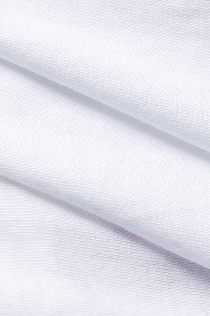 Letter Embroidery Short Sleeve T-Shirt