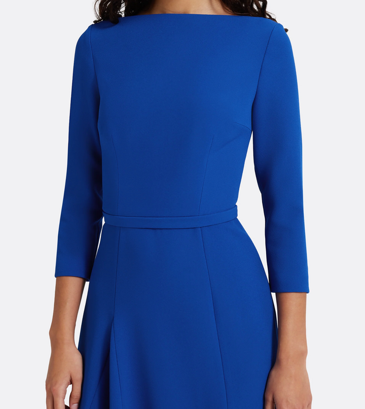 Royal Blue A-Line Maxi Dress - Sapphire
