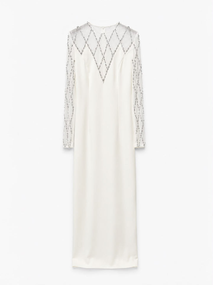 Crystal Embellished Maxi Dress - Serenity