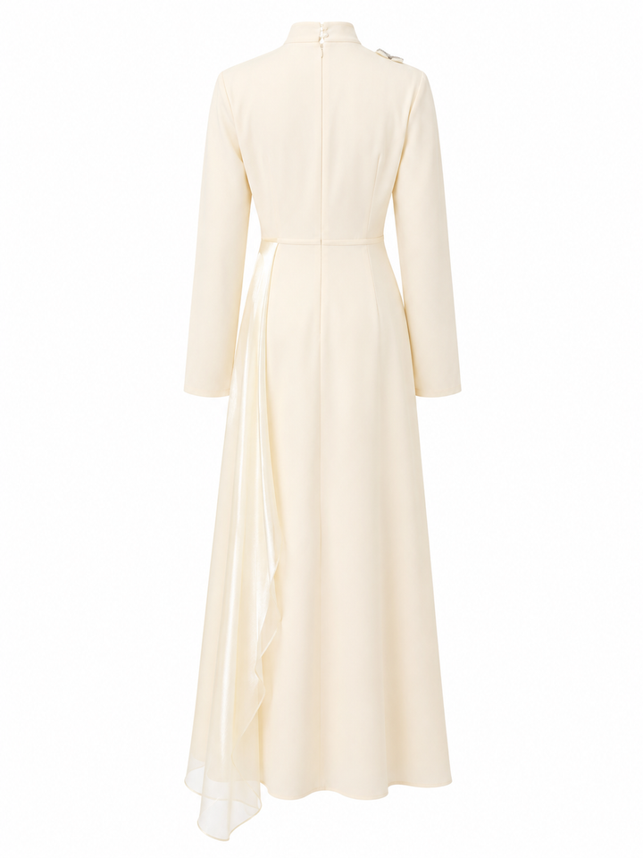 Embellished Sash Maxi Dress - Midnight