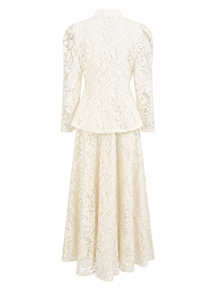 Elegant Lace Two-Piece Set - Classic