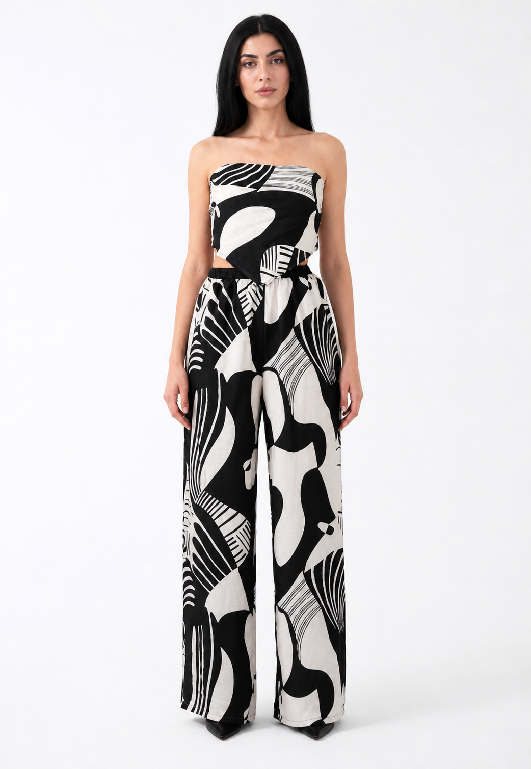 Abstract Print Two-Piece Set – WAVE