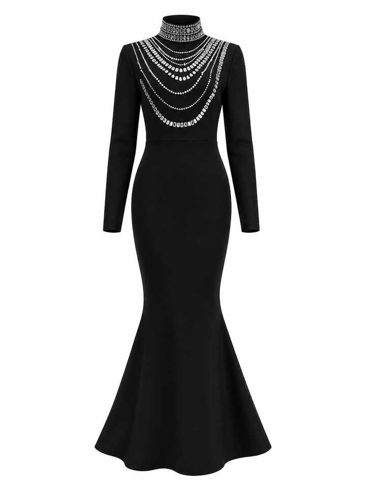Imperial Crystal Mermaid Gown - Sovereign