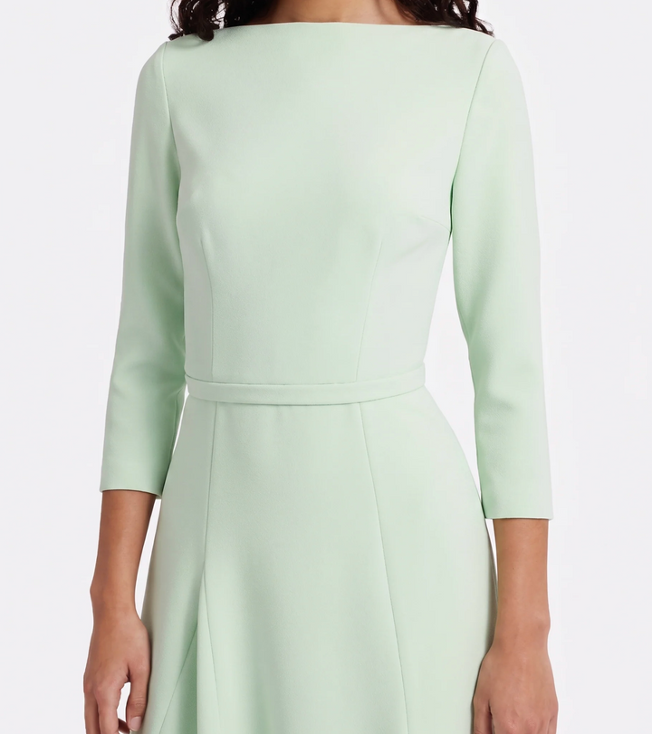 Mint Green A-Line Maxi Dress - Sage