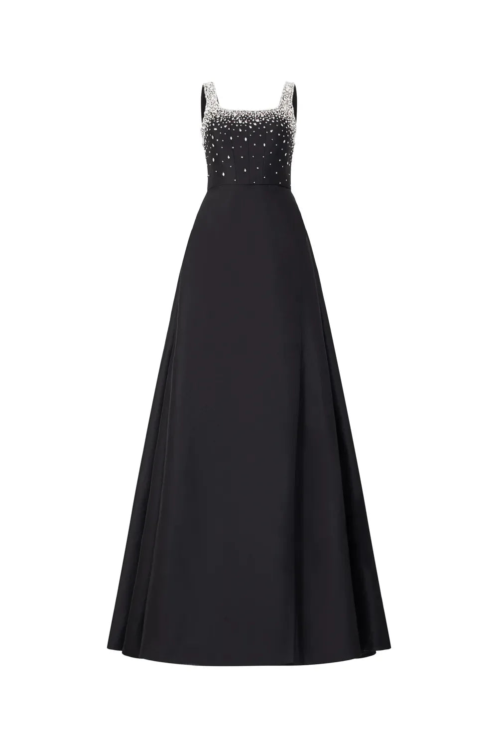 Embellished Sleeveless Gown with A-line Skirt - NOVA