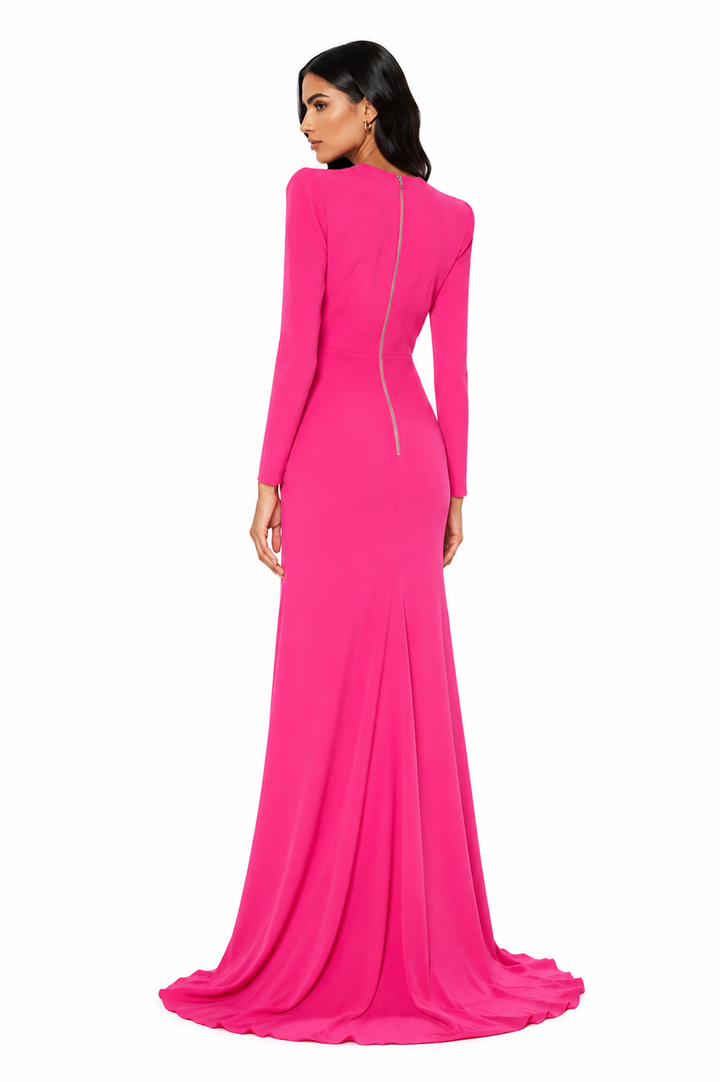 Plunge Blazer Maxi Dress – Sofiee