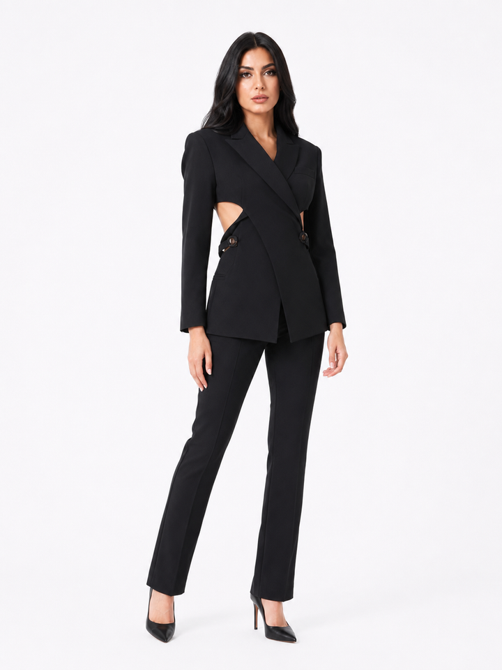 Wrap Blazer Mini Dress - Sloane
