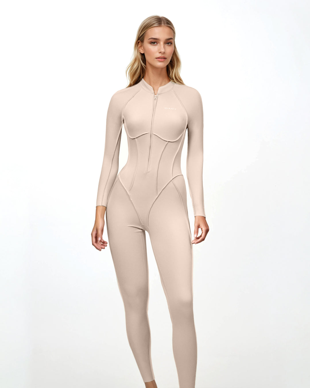 Plissiertes Oberteil mit ausgestellten Ärmeln und Maxirock-Set mit Taillengürtel – Rosiny 