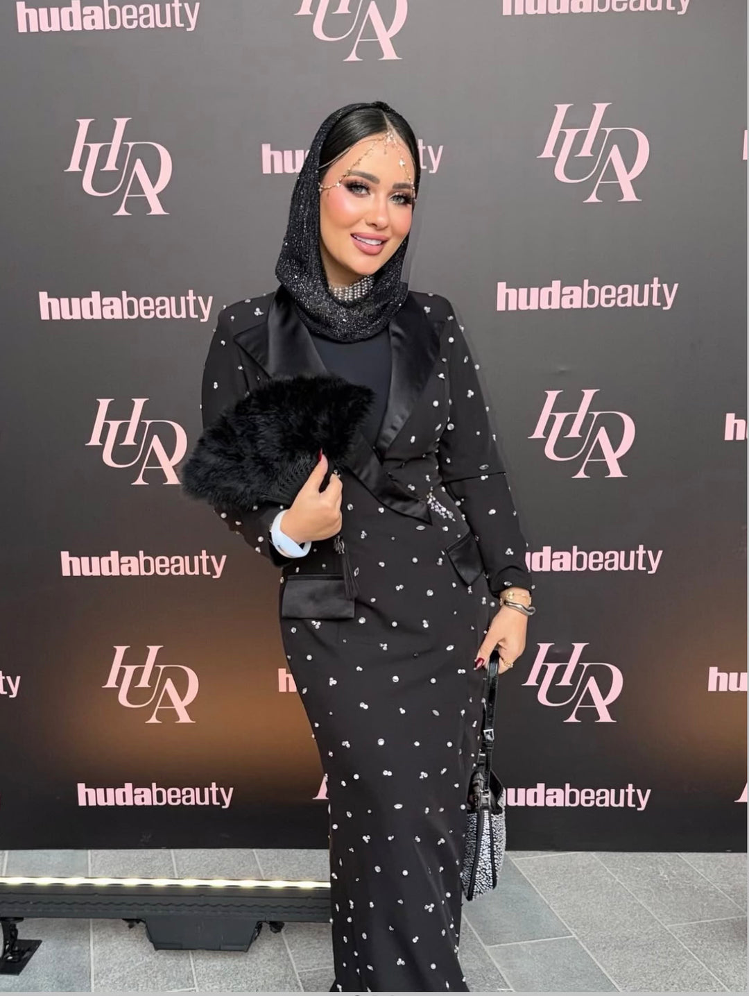 Fully beaded blazer dress-Rawaa