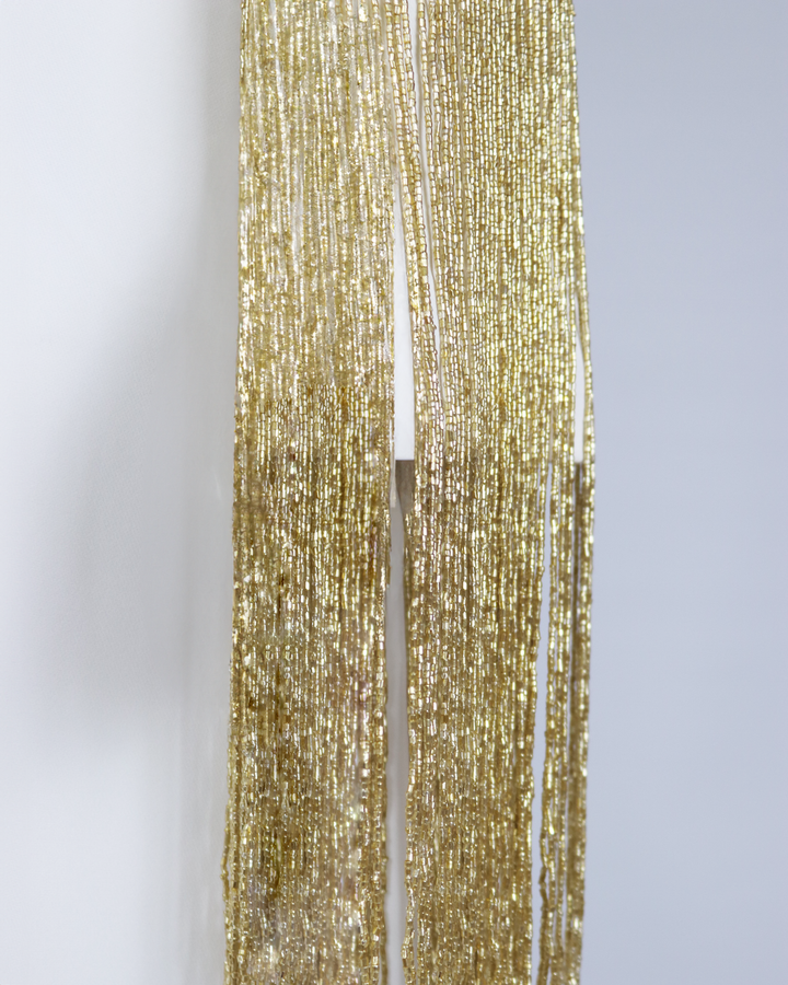 فستان فضفاض مع الأكمام المخرمة - غريبة الزايدين