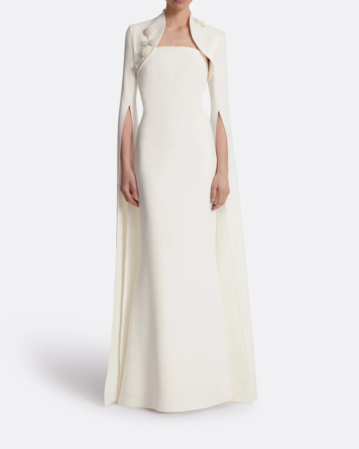 Strapless vertical dress - Amelia