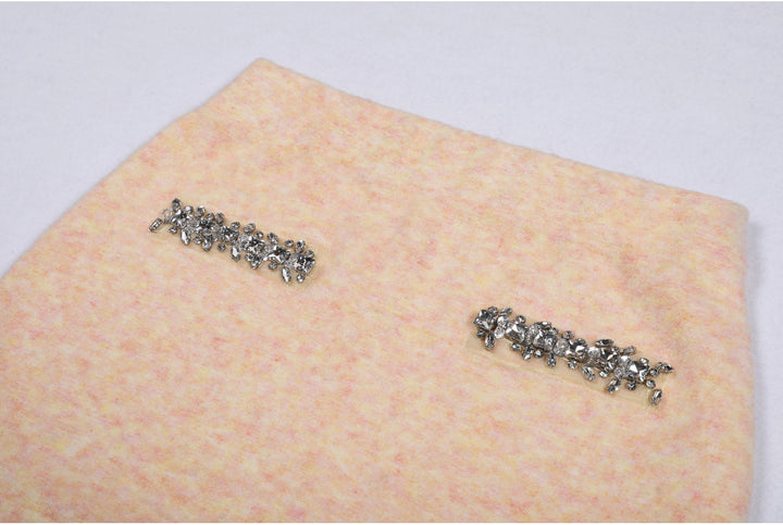 Geplooide top met uitlopende mouwen en maxi-rok set met tailleband – Rosiny 