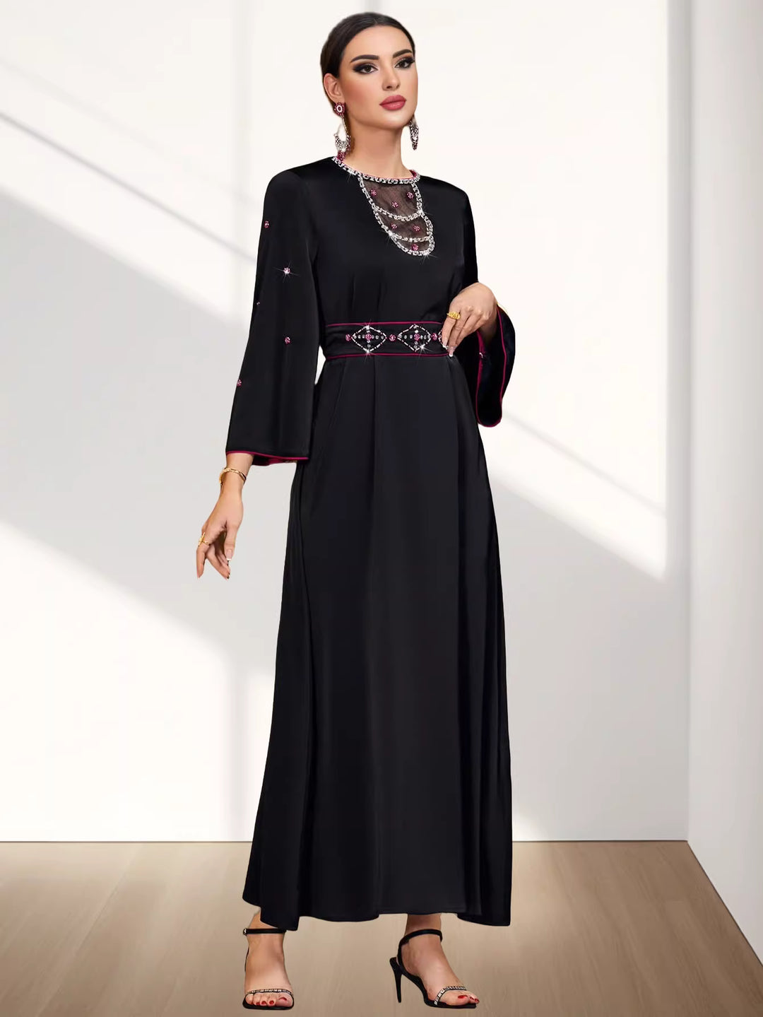 Sleeveless Elegant Maxi Dress – IRIS