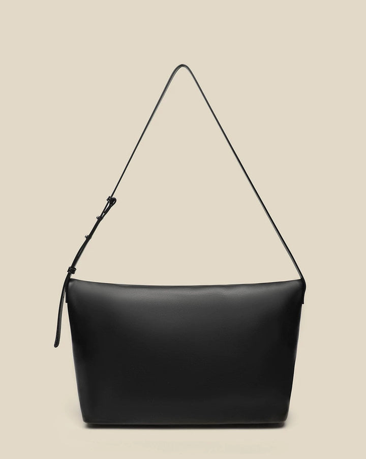 Studded Foldover Shoulder Bag - NOXARA