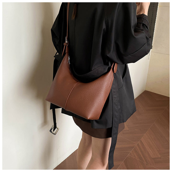 Mini Leather Hobo Shoulder Bag – SIENNA