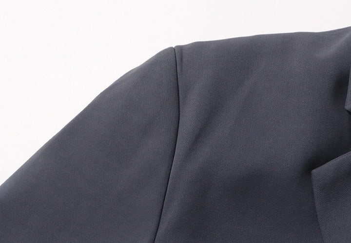 asymmetrical cut-out blazer with buckle detail - Flszkghf