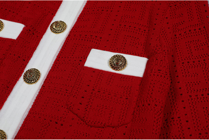 Haut à manches évasées plissées et ensemble jupe longue avec ceinture à la taille – Rosiny 