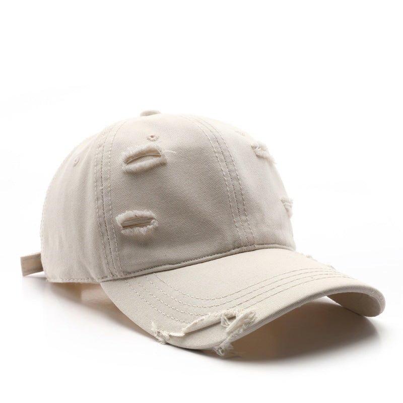 Distressed Vintage Baseball Cap – SMOKE
