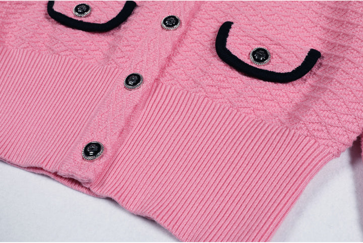 Plissiertes Oberteil mit ausgestellten Ärmeln und Maxirock-Set mit Taillengürtel – Rosiny 