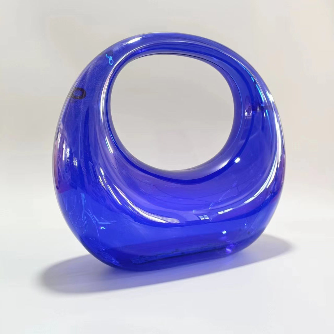 round top-handle acrylic handbag - Errolyn