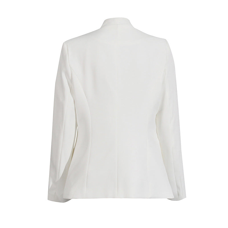 Geplooide top met uitlopende mouwen en maxi-rok set met tailleband – Rosiny 