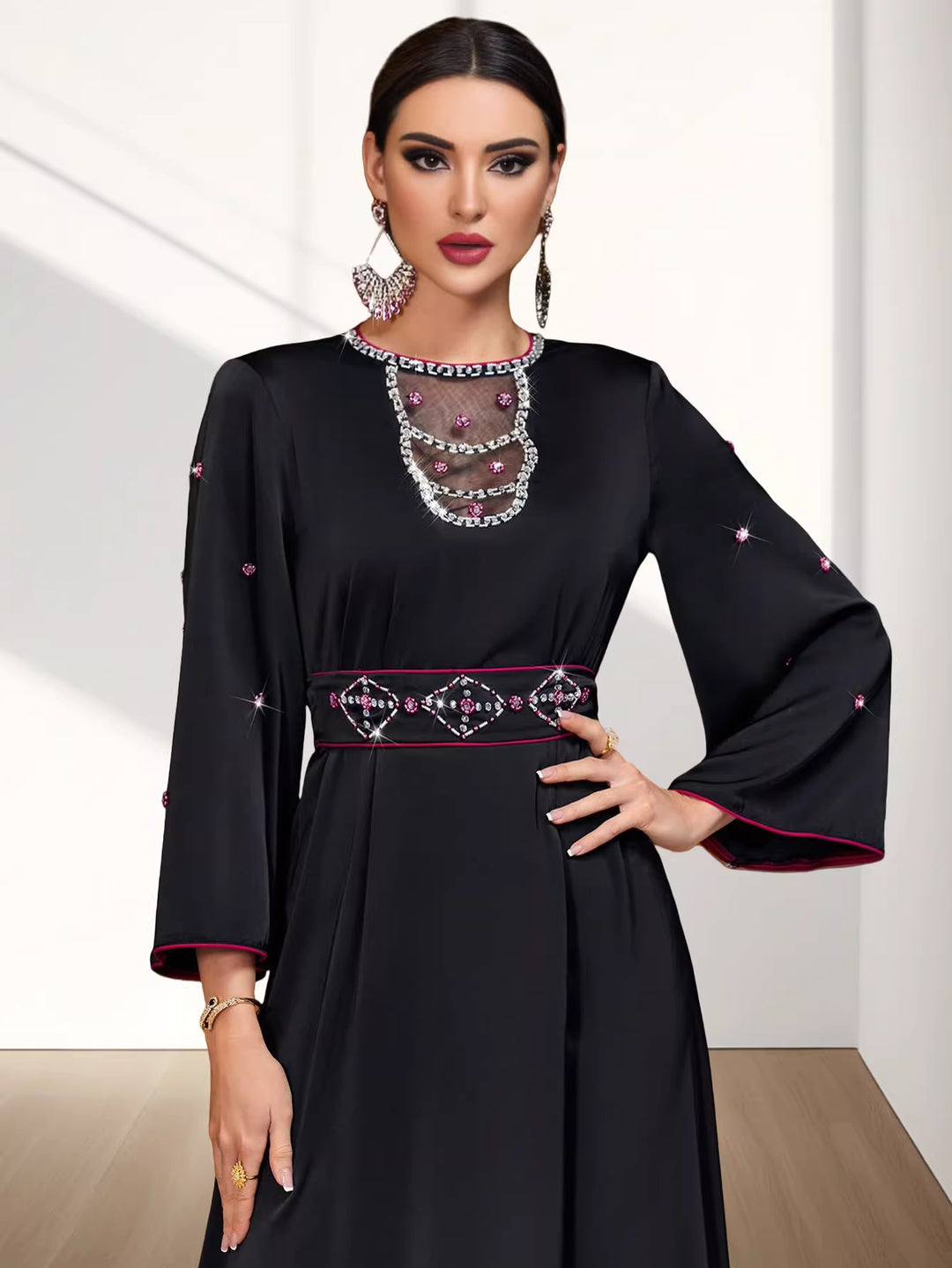 Sleeveless Elegant Maxi Dress – IRIS