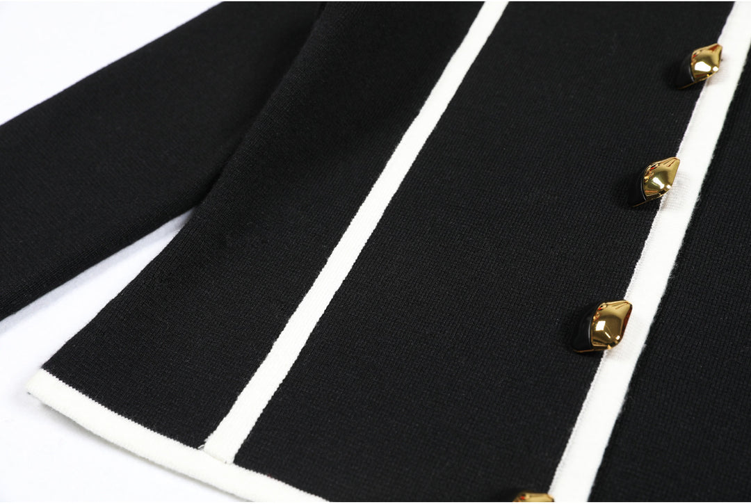 Plissiertes Oberteil mit ausgestellten Ärmeln und Maxirock-Set mit Taillengürtel – Rosiny 